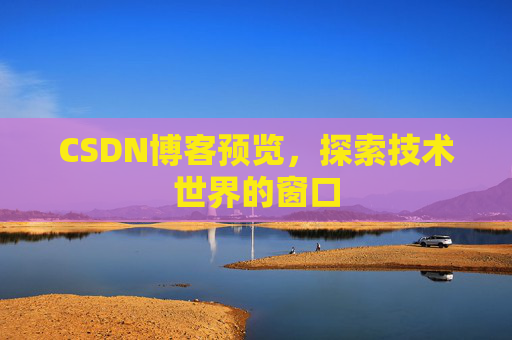 CSDN博客预览，探索技术世界的窗口